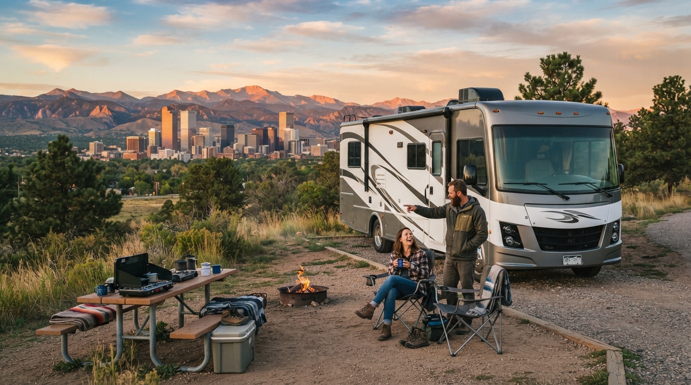 Denver Roundtrip - The grand Dinosaur — Denver RV road trip landscape