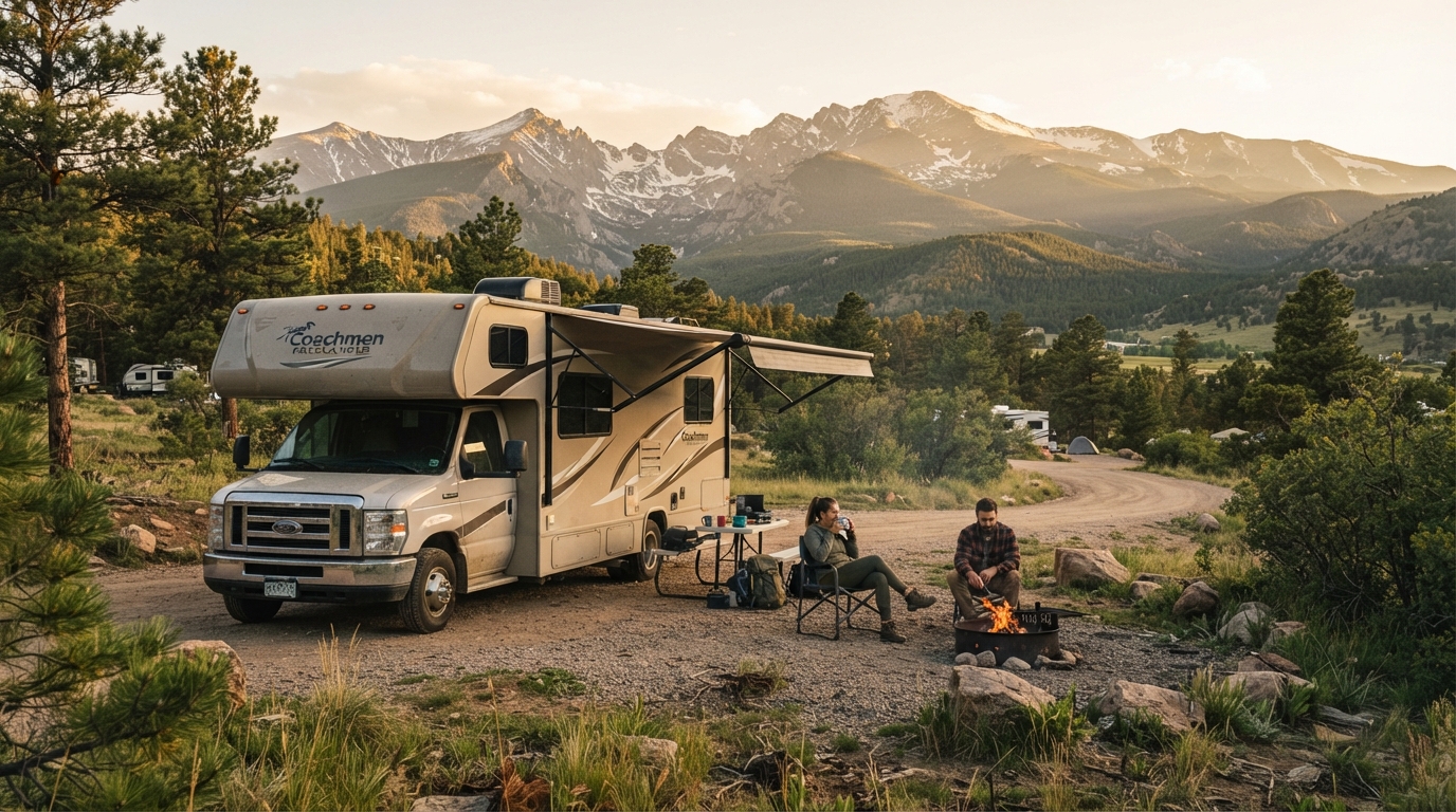 Denver to New Orleans — Denver RV road trip landscape