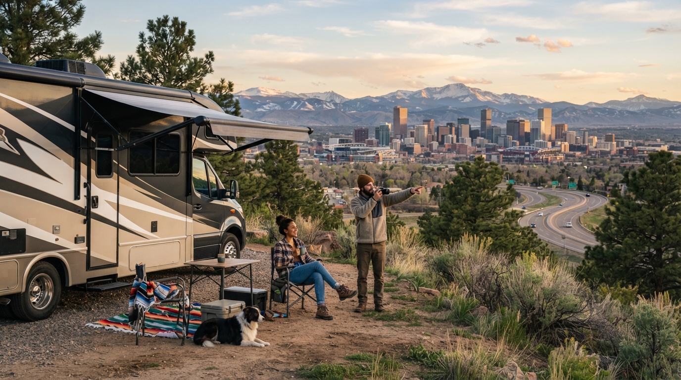 Denver to Portland including Mt. Rushmore and the Yellowstone — Denver RV road trip landscape