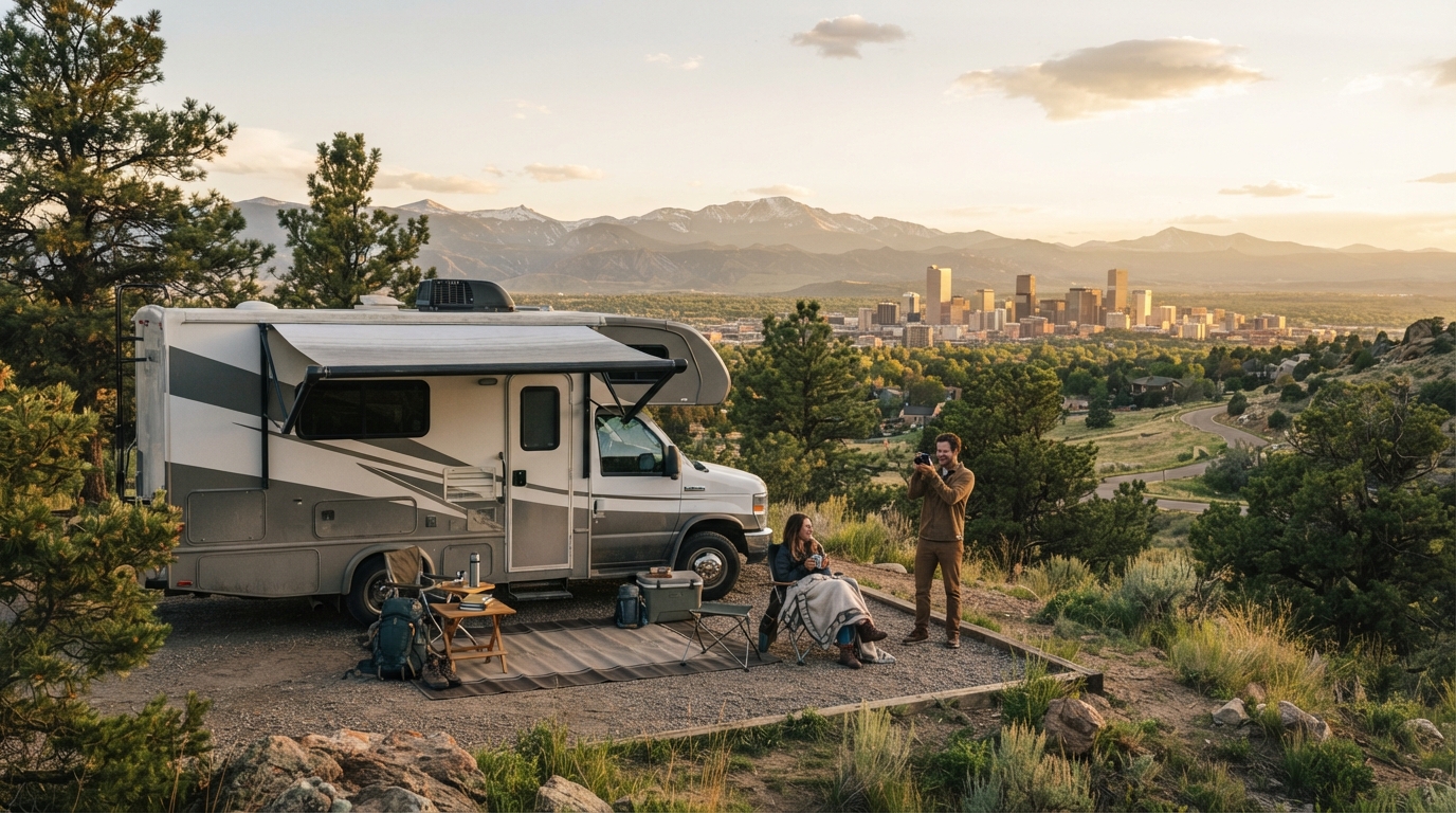 Denver Roundtrip - Million Dollar Hwy / San Juan Skyway — Denver RV road trip landscape