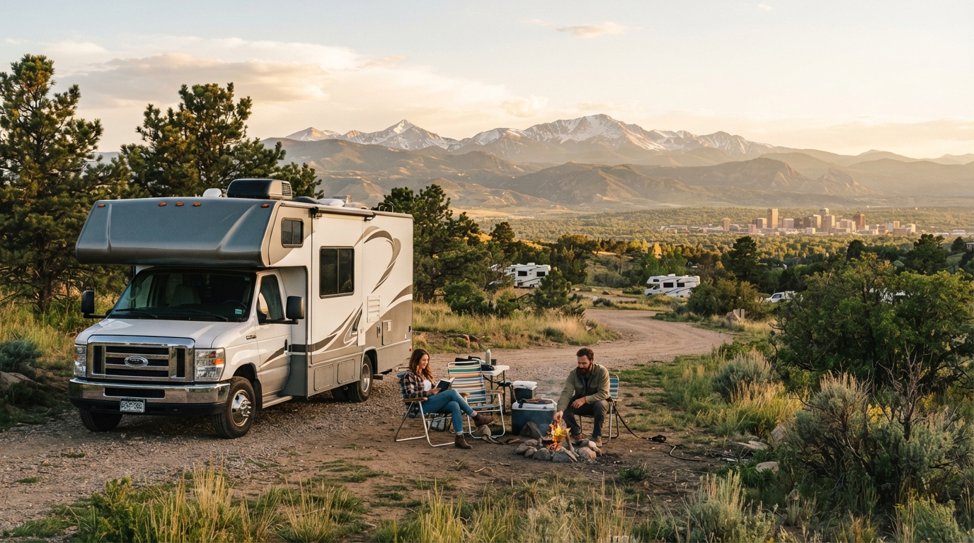 Denver to Seattle - Mountains, Parks & Culture: Family RV Road Trip — Denver RV road trip landscape