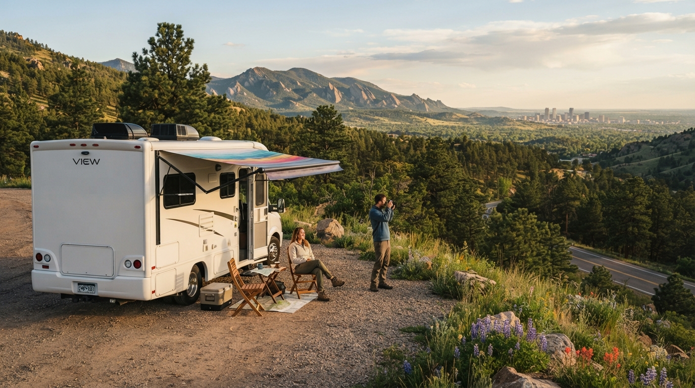 Denver to Orlando — Denver RV road trip landscape