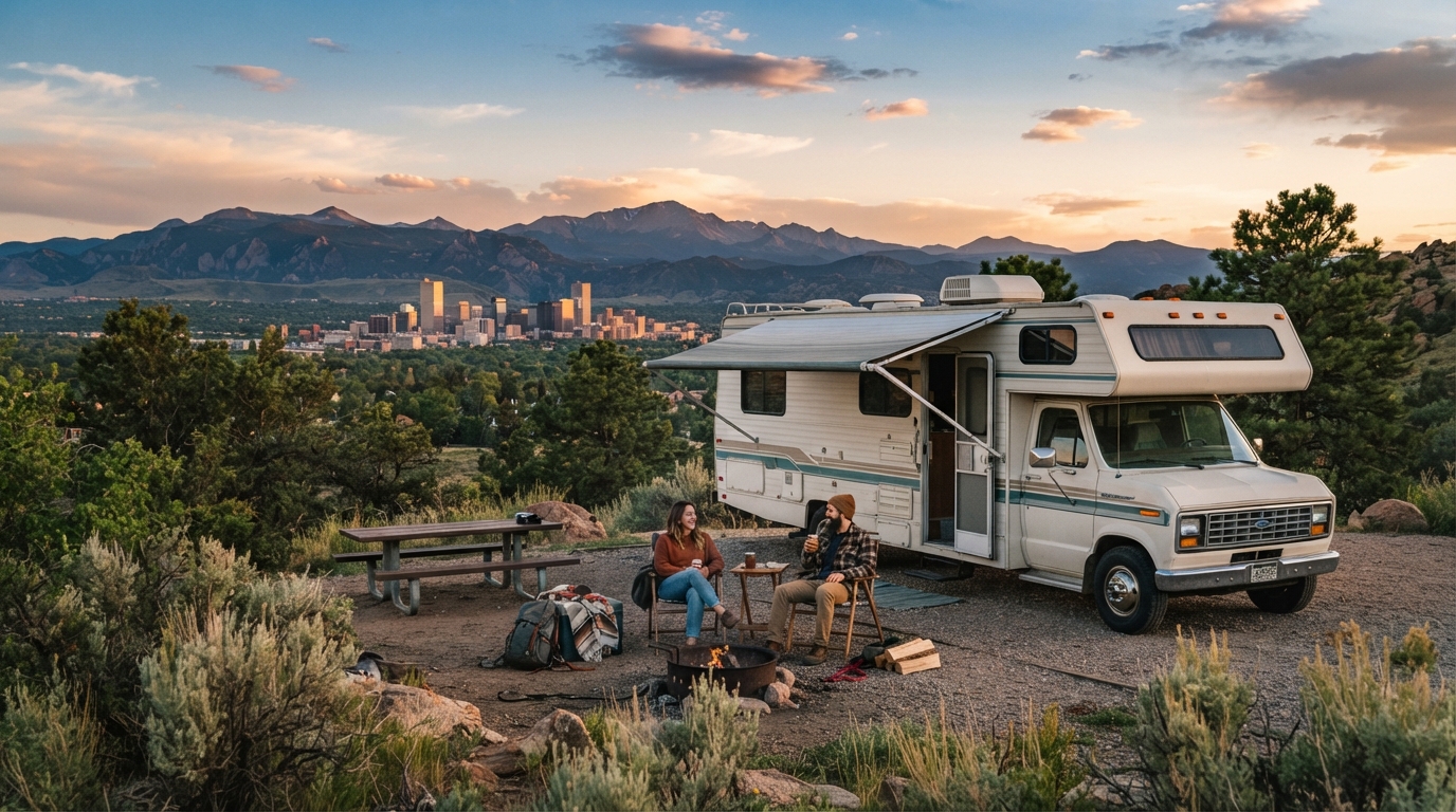 Denver to Los Angeles - High Altitudes and Ocean Tides — Denver RV road trip landscape