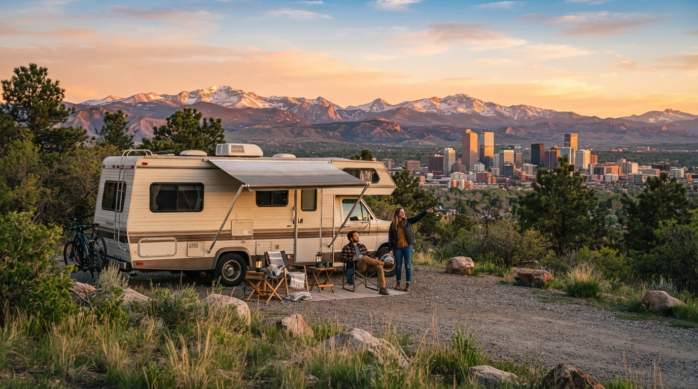 Denver to Nashville — Denver RV road trip landscape
