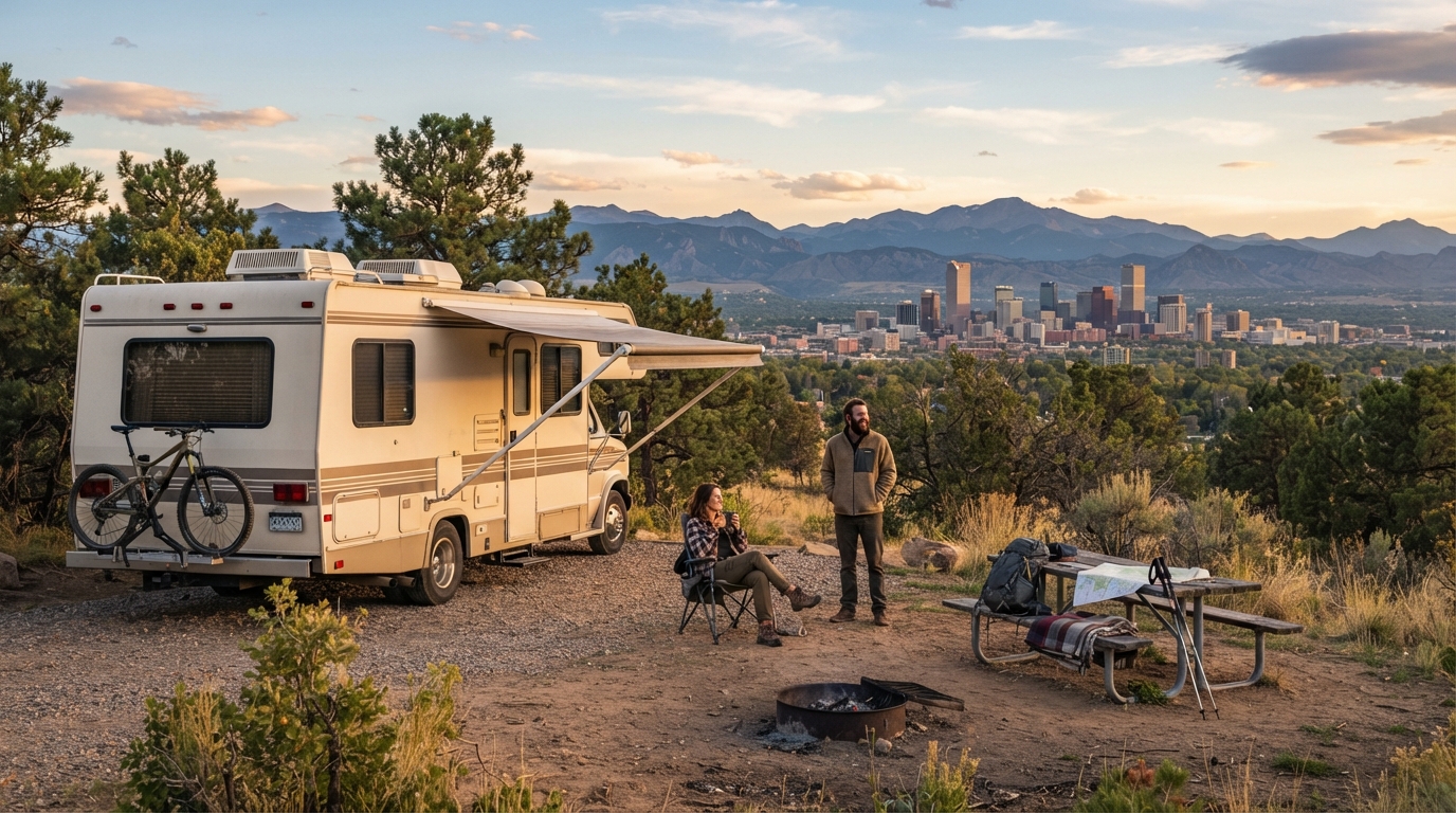 Denver to Bozeman - incld. Mt. Rushmore, Devils Tower and the Yellowstone — Denver RV road trip landscape