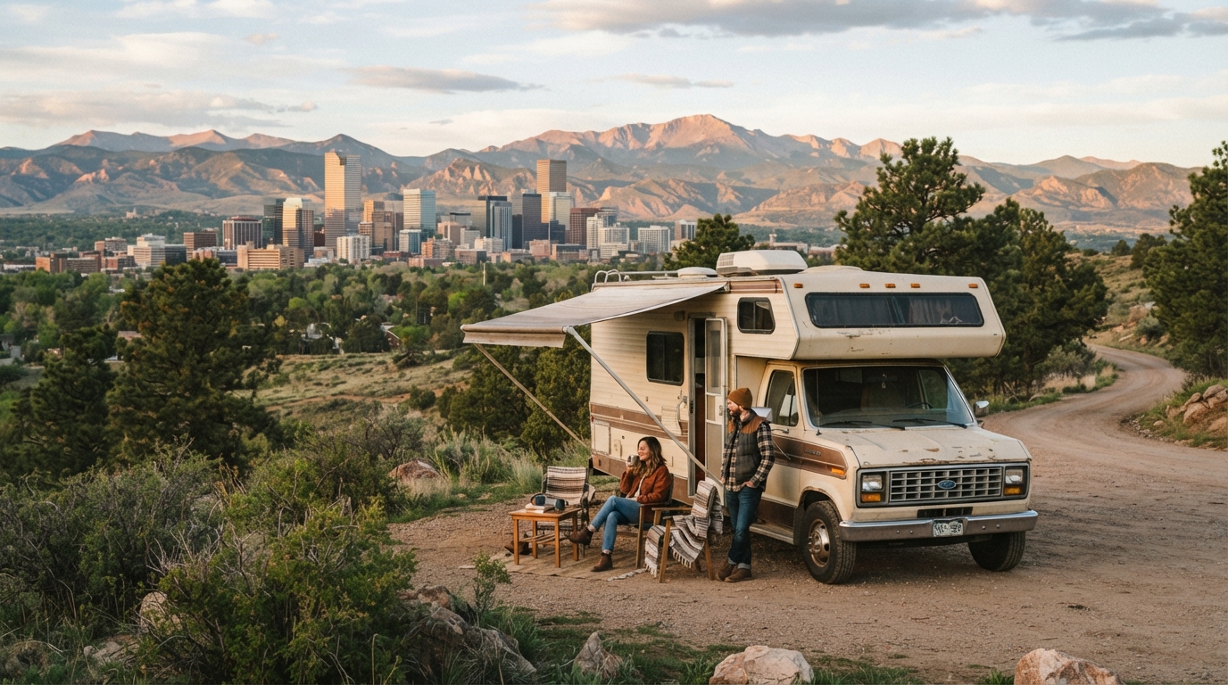 Denver to Seattle - Including the Canadian Rockies — Denver RV road trip landscape