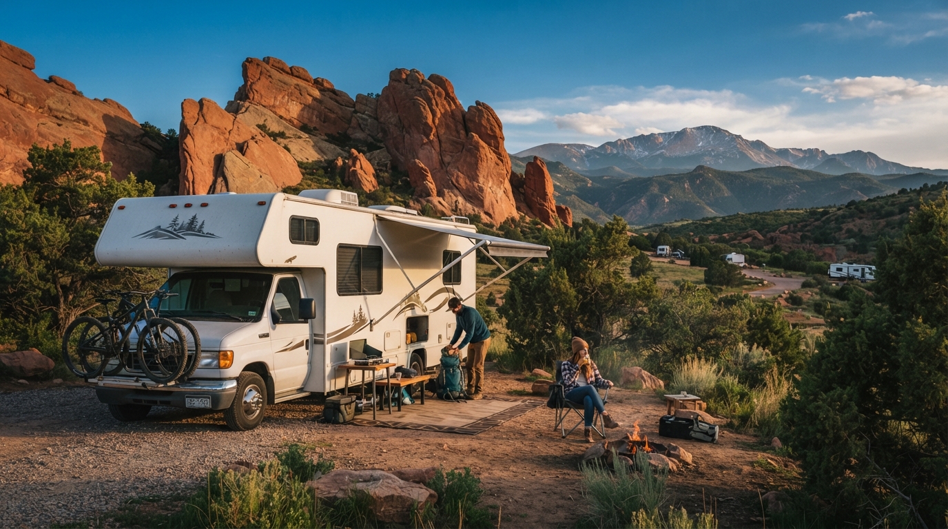 Denver to Chicago — Denver RV road trip landscape