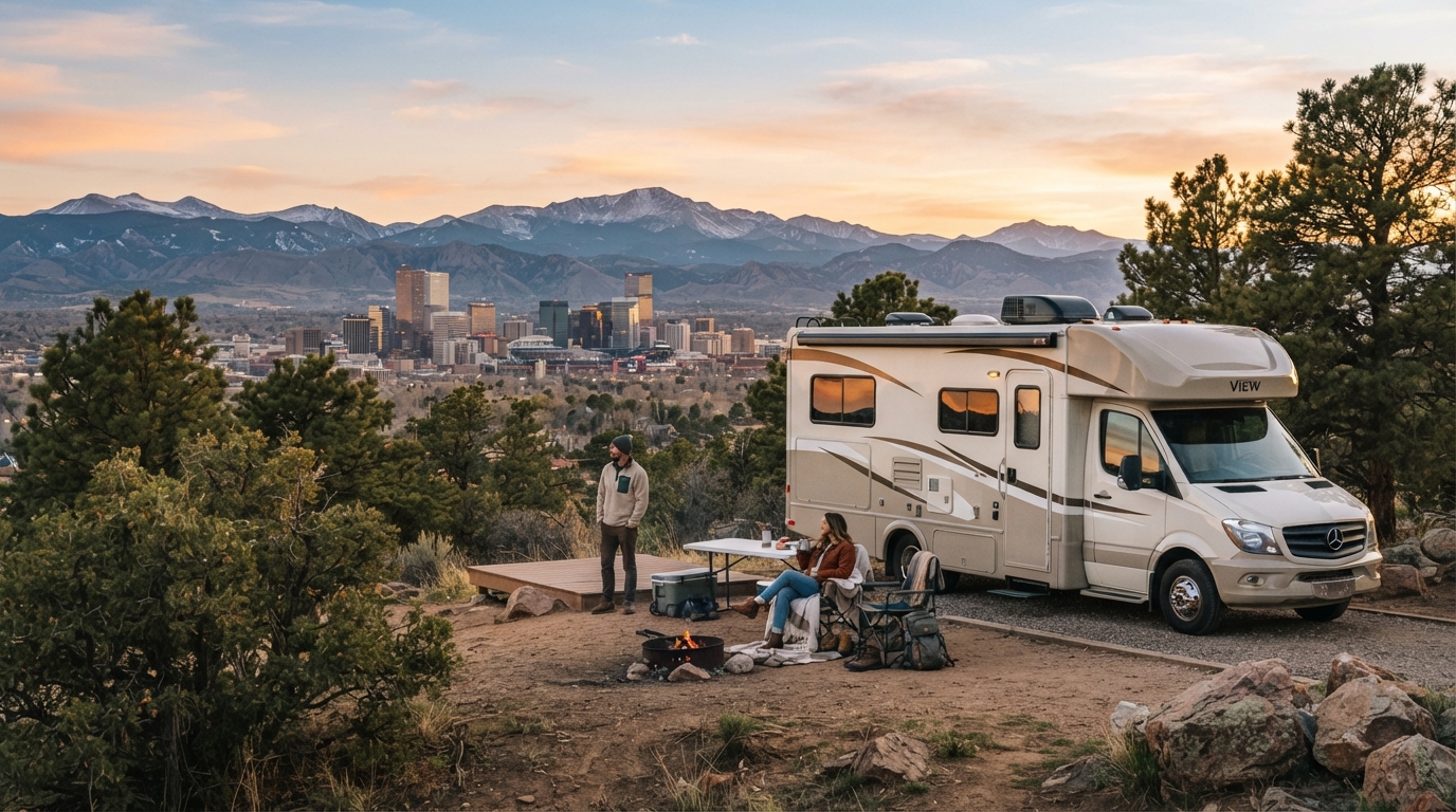 Denver to Chicago - Road to the Heartland: Canyons, Culture & the Open Road — Denver RV road trip landscape
