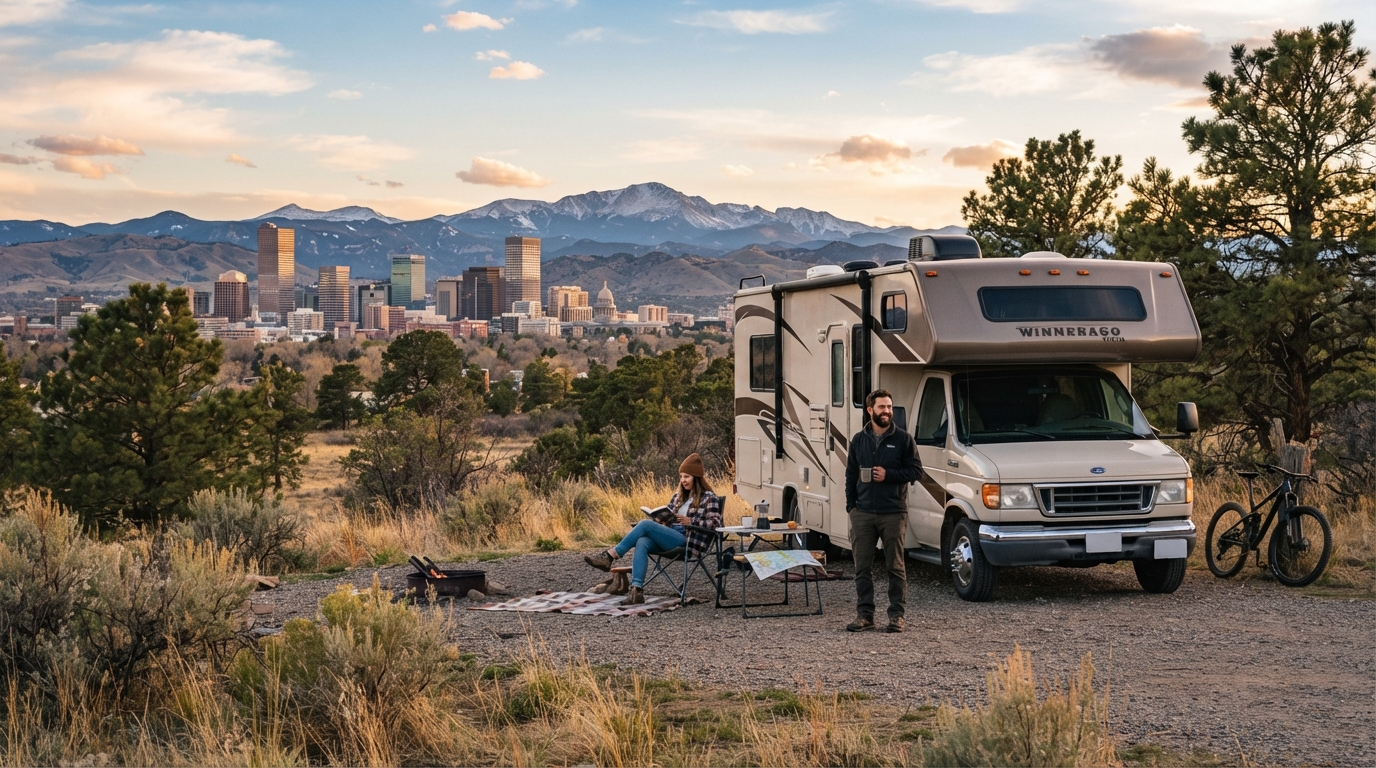 Denver to Tampa — Denver RV road trip landscape