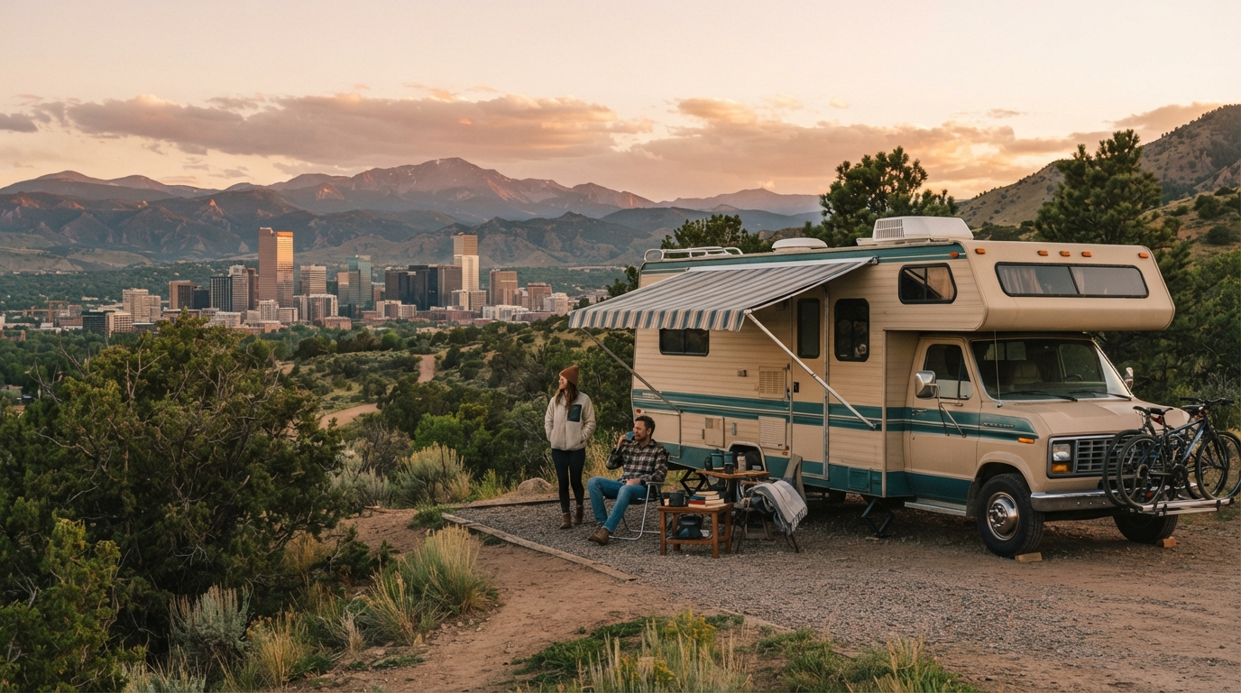 Denver to Seattle - Including the Canadian Rockies — Denver RV road trip landscape