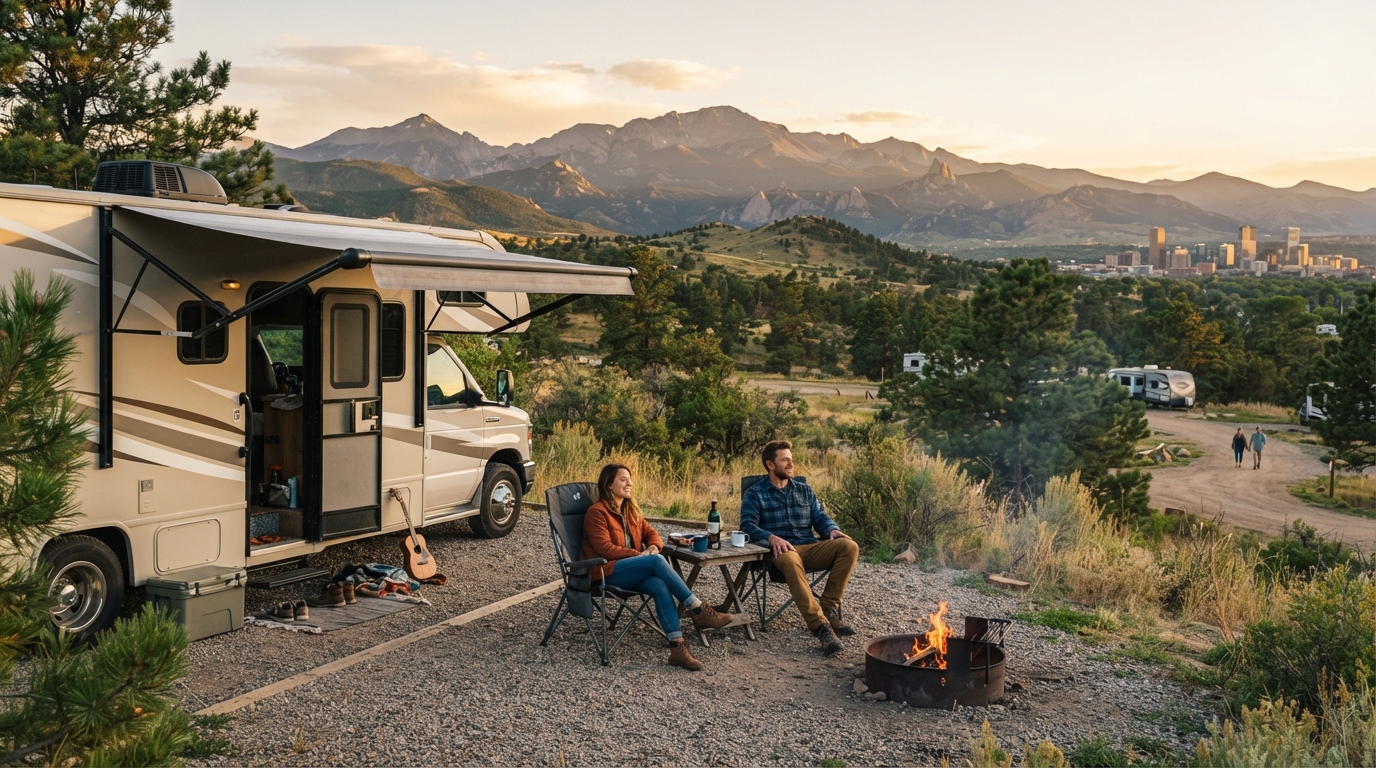 Denver to Chicago - Road to the Heartland: Canyons, Culture & the Open Road — Denver RV road trip landscape