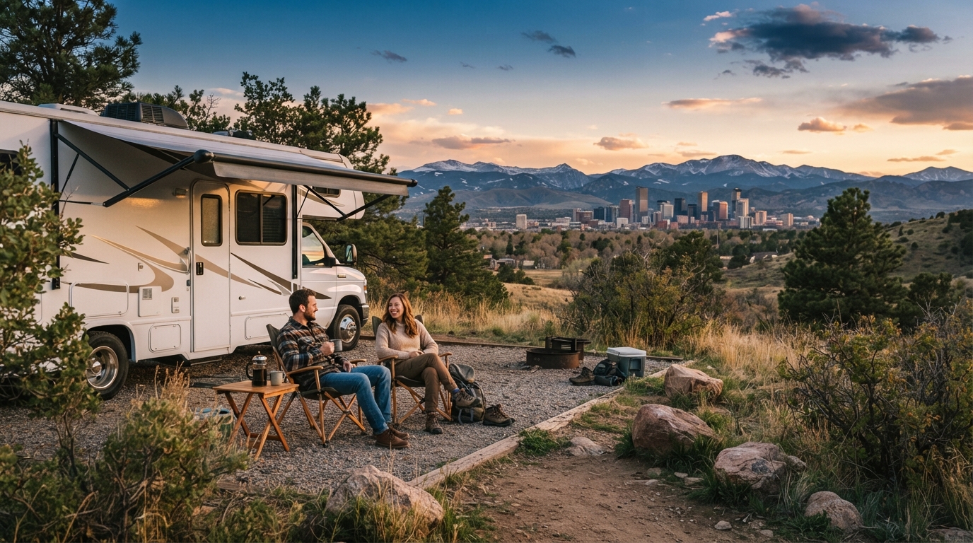 Denver to Miami — Denver RV road trip landscape