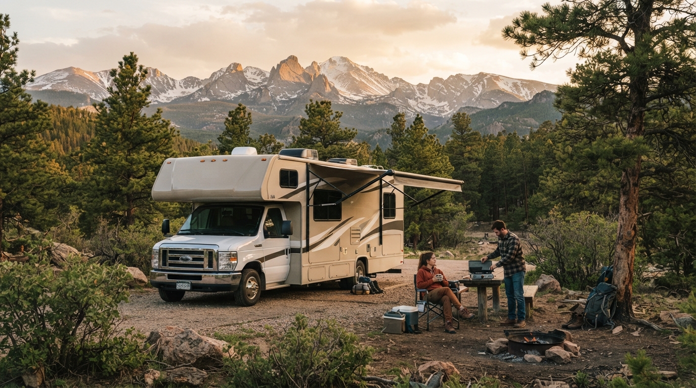 Denver to Los Angeles - High Altitudes and Ocean Tides — national park landscape