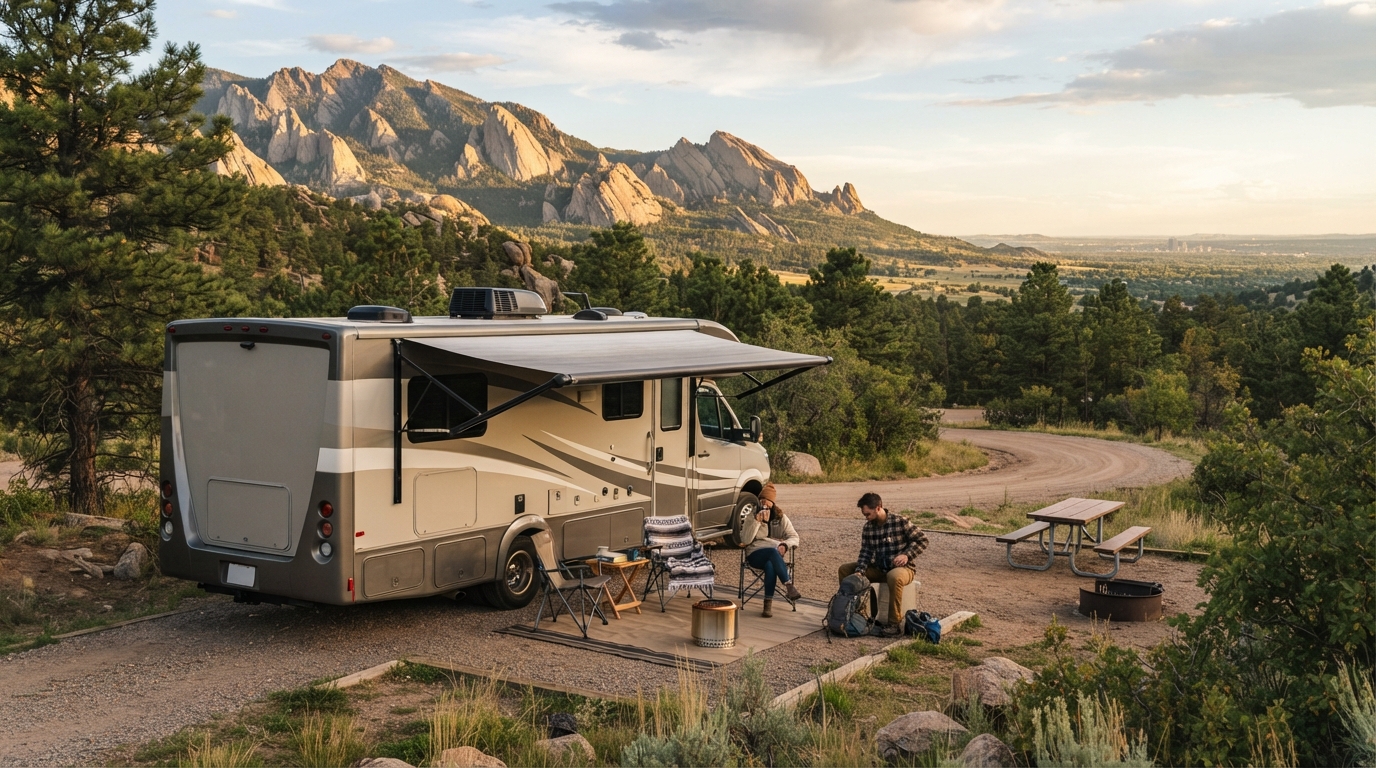 Denver to Las Vegas - Including the Yellowstone — national park landscape