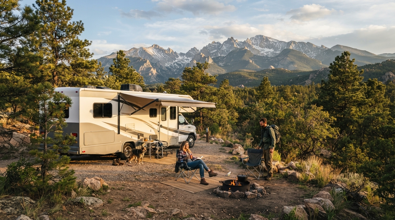 Denver to Chicago — national park landscape
