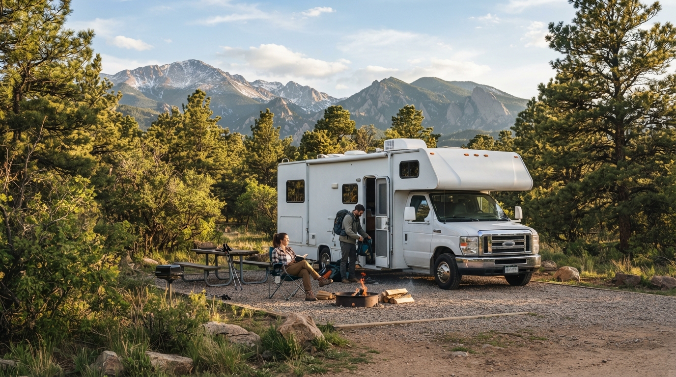 Denver to Las Vegas - Including the Yellowstone — national park landscape