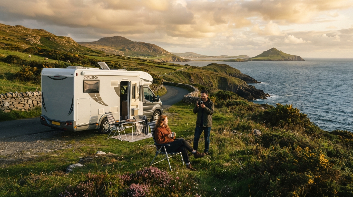 Dublin roundtrip - North West — Dublin RV road trip landscape