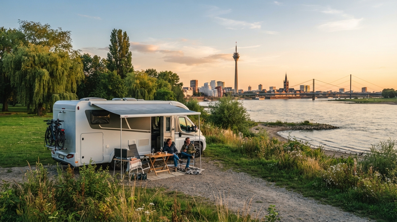 Dusseldorf Roundtrip - To Belgian — Dusseldorf RV road trip landscape