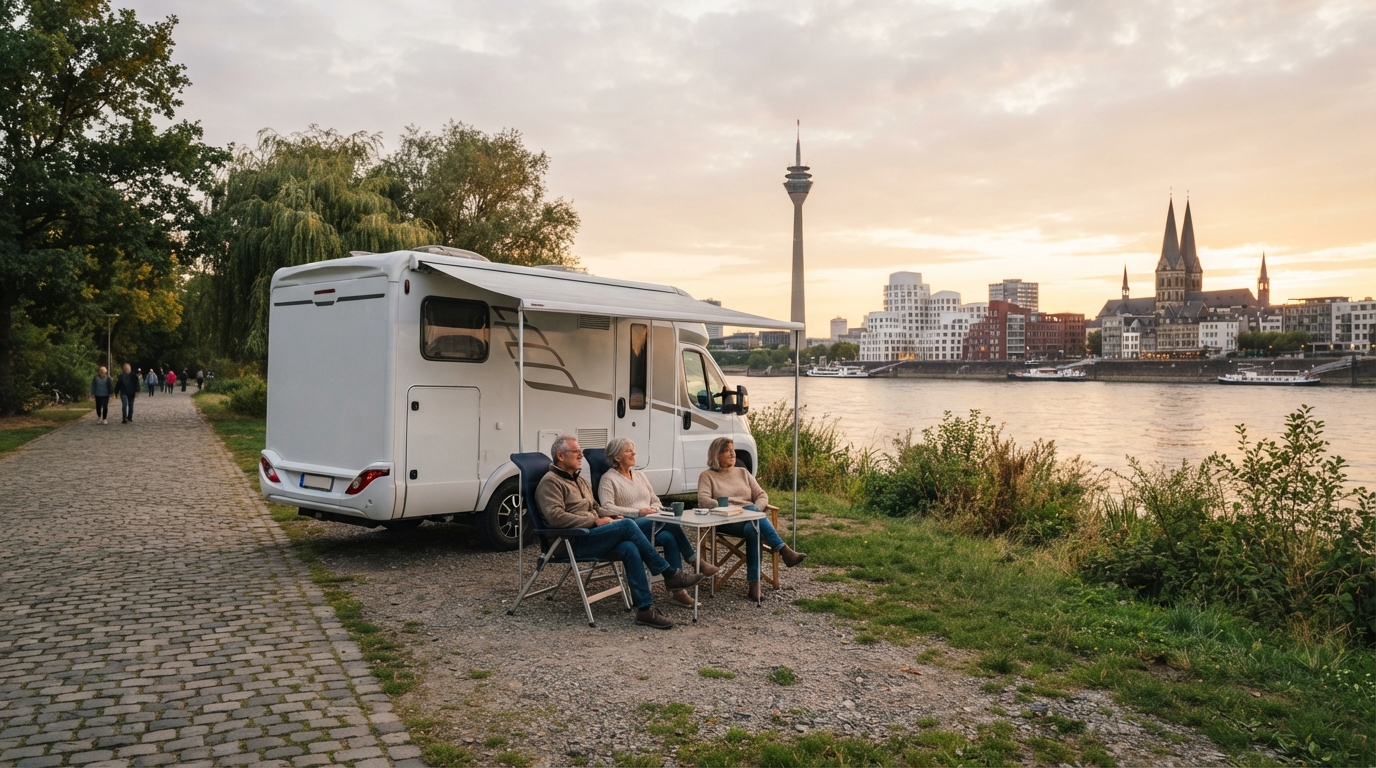 Dusseldorf Roundtrip - Netherlands and Belgian — Dusseldorf RV road trip landscape