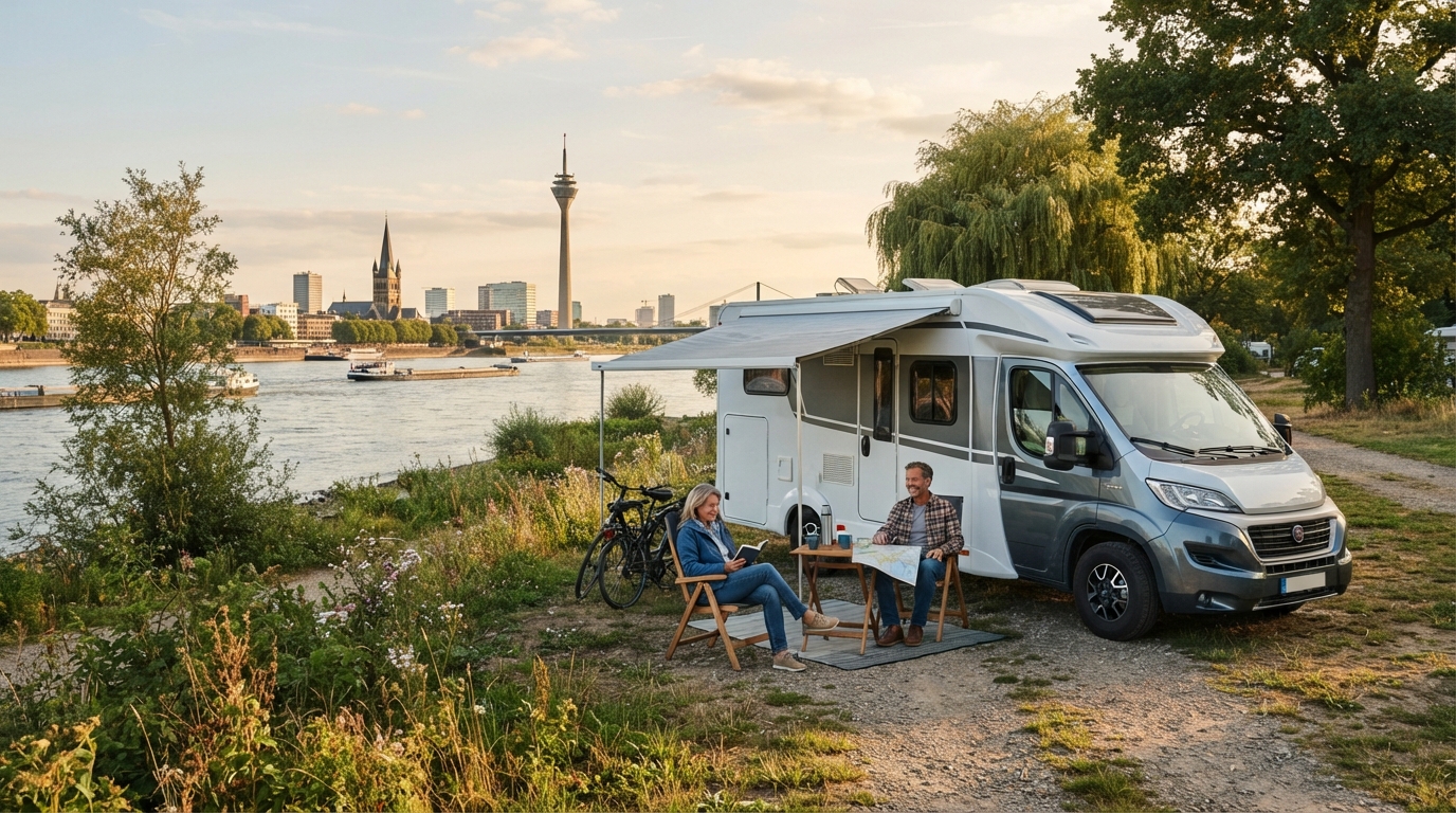 Dusseldorf Roundtrip - Germany / Netherlands / Belgium — Dusseldorf RV road trip landscape