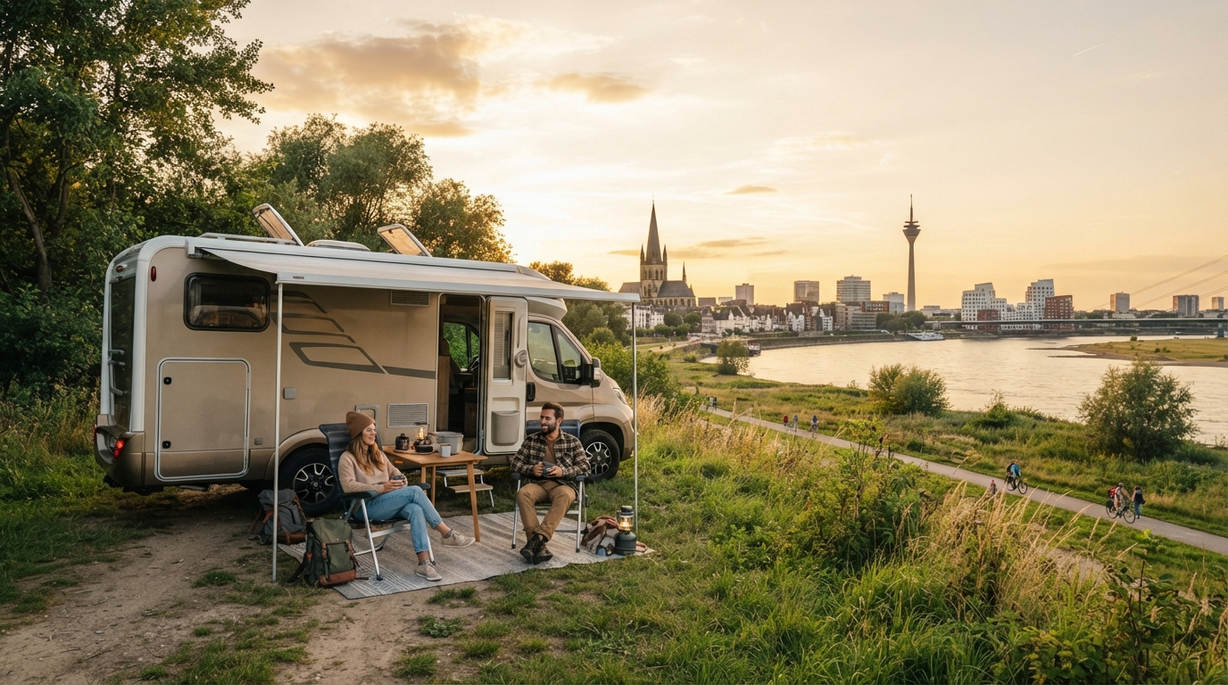 Dusseldorf Roundtrip - Germany / Netherlands / Belgium — Dusseldorf scenic landscape