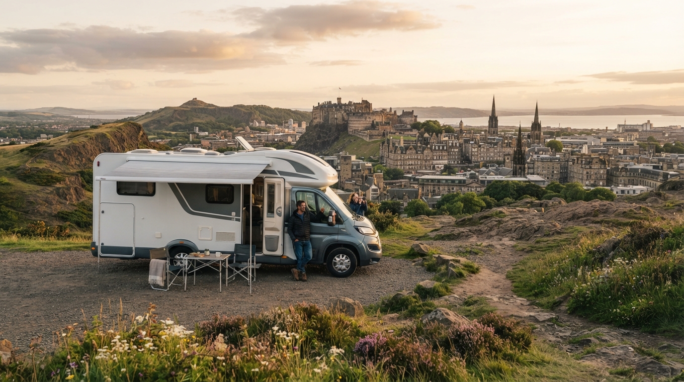 Edinburgh roundtrip - North Coast 500 — Edinburgh RV road trip landscape