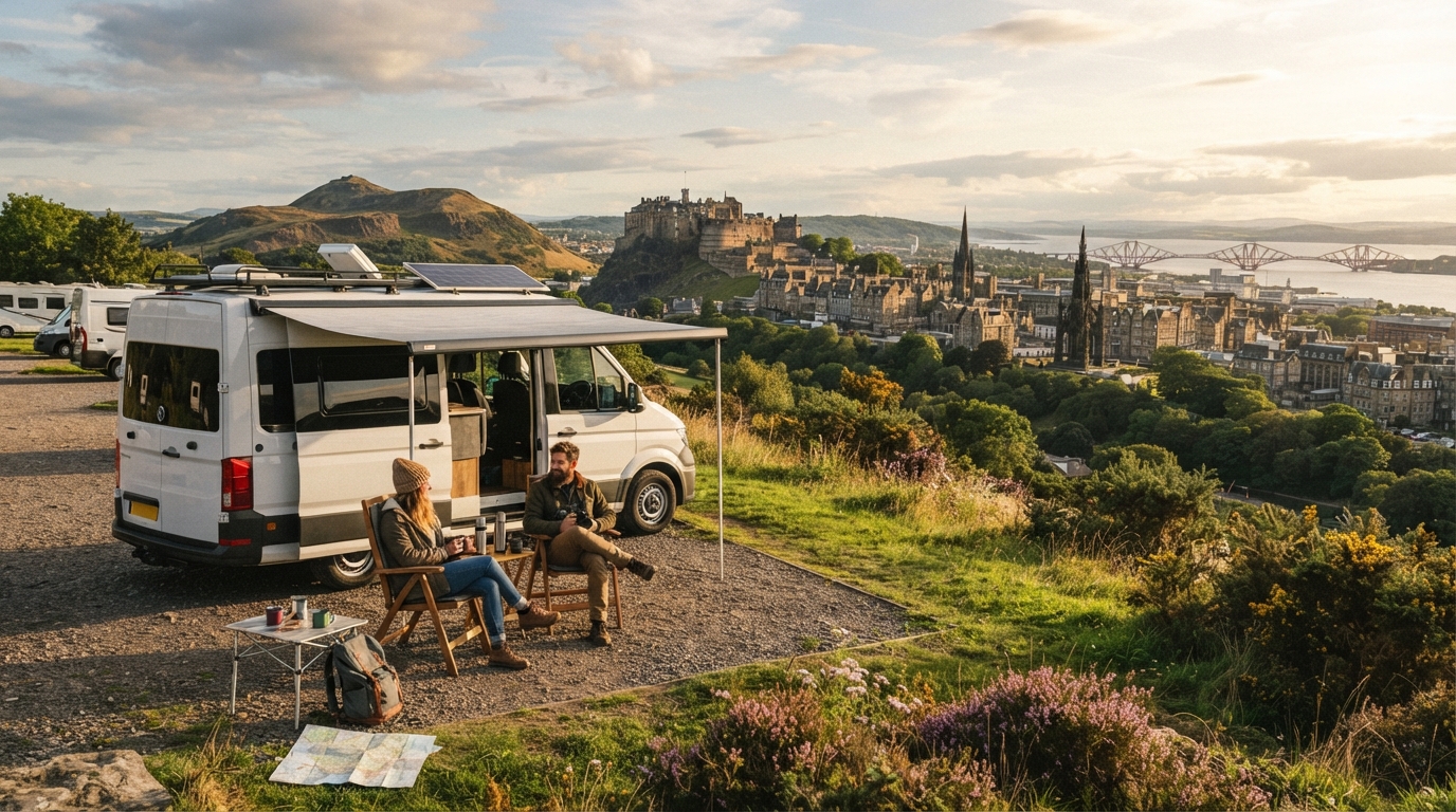 Edinburgh Roundtrip - Scottish Highlands Explorer — Edinburgh scenic landscape