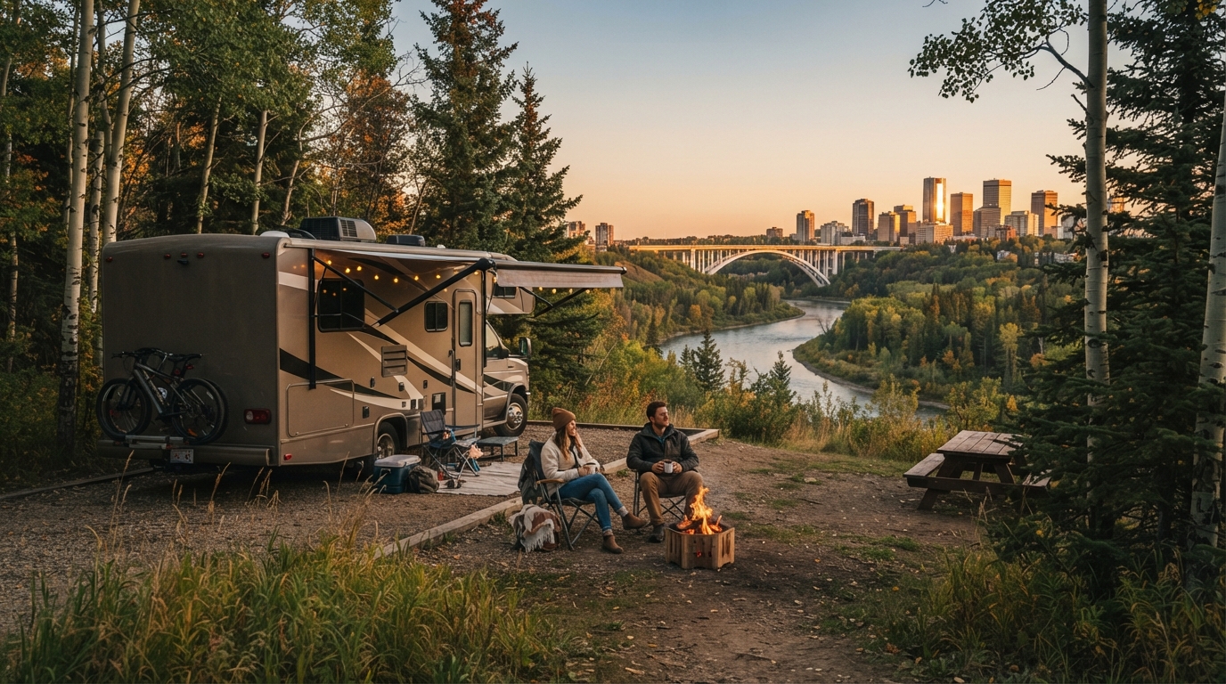Edmonton Roundtrip - Comprehensive Rocky Mountains — Edmonton RV road trip landscape