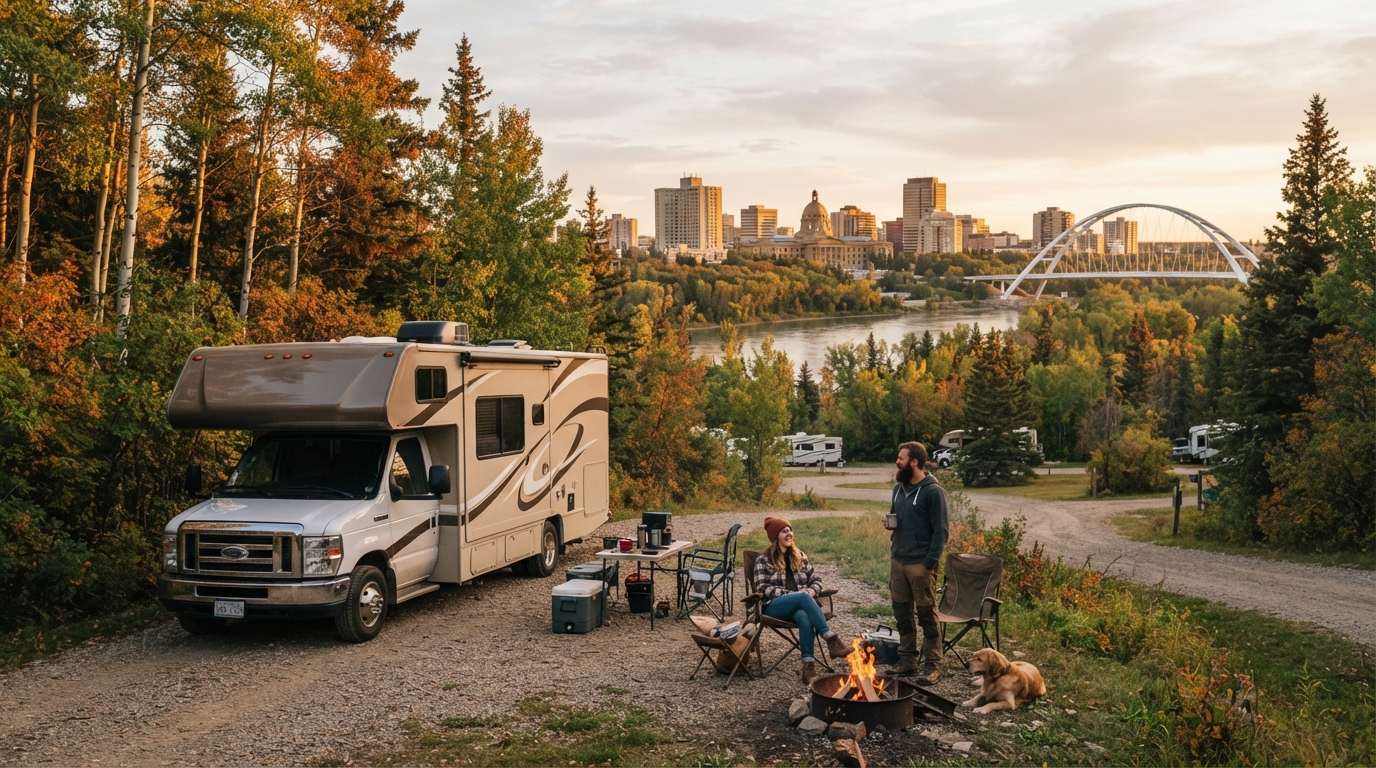 Edmonton Roundtrip - Comprehensive Rocky Mountains — Edmonton scenic landscape