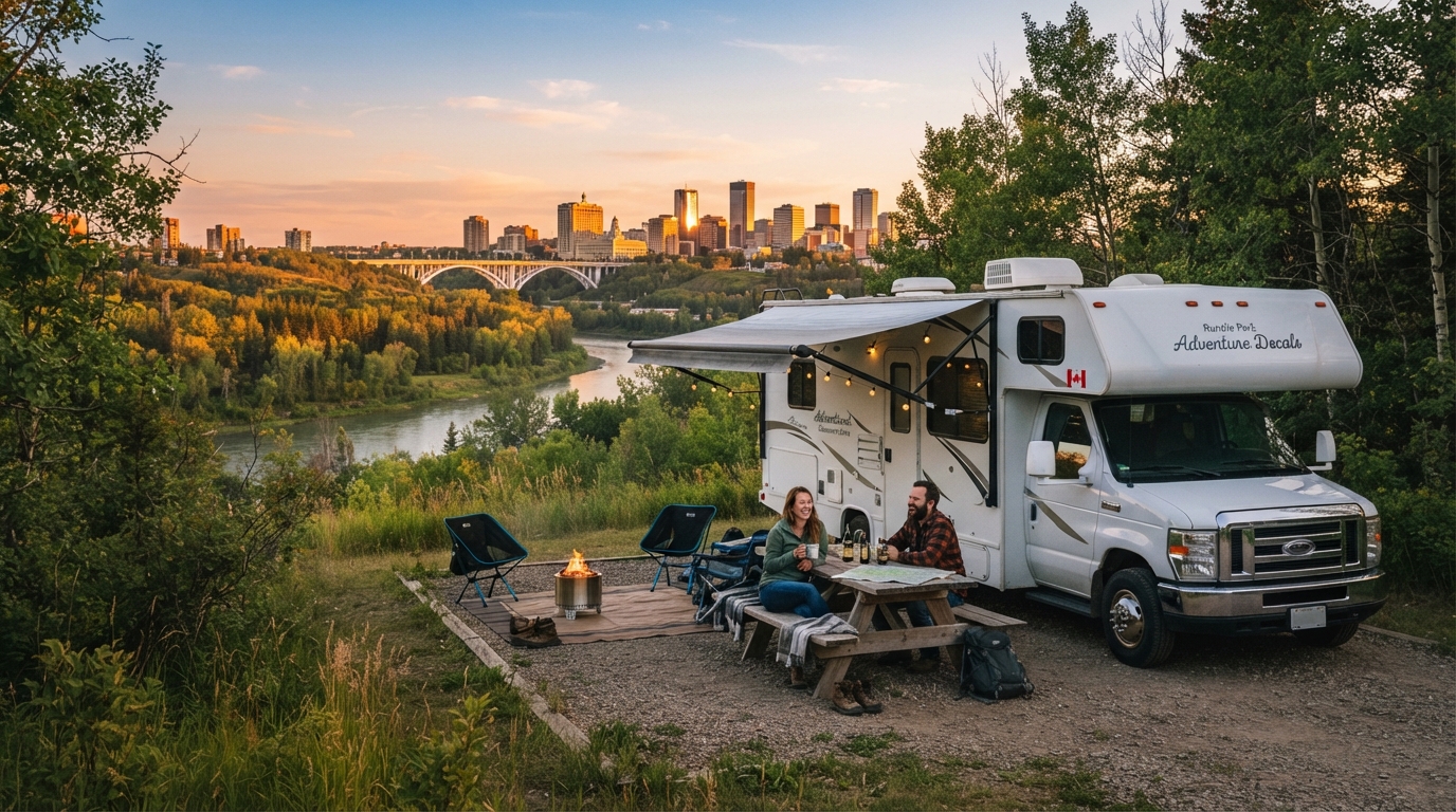 Edmonton Roundtrip - Rockies Mountains and Canada badlands — Edmonton scenic landscape