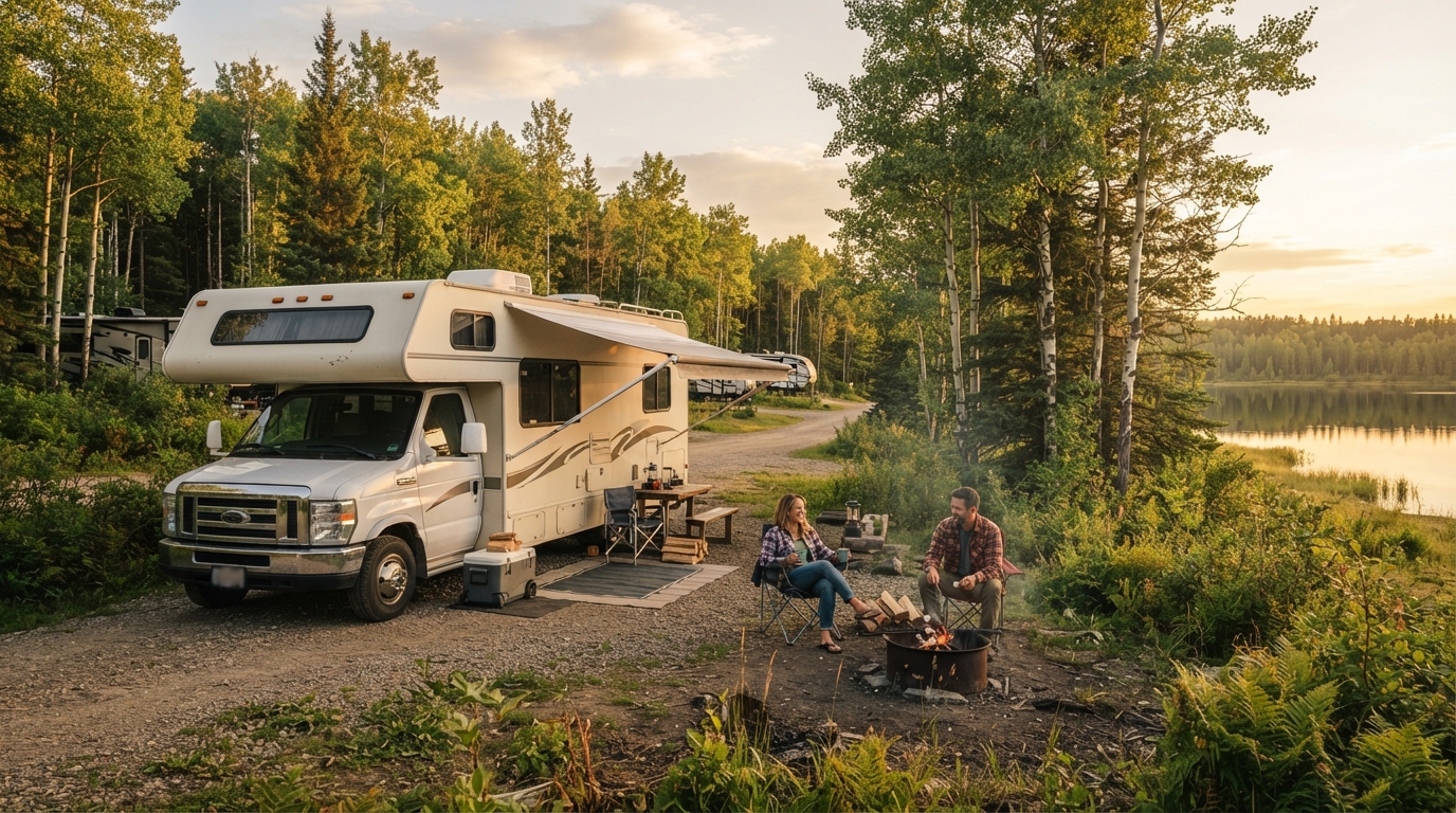 Draft- Edmonton to Montreal — national park landscape