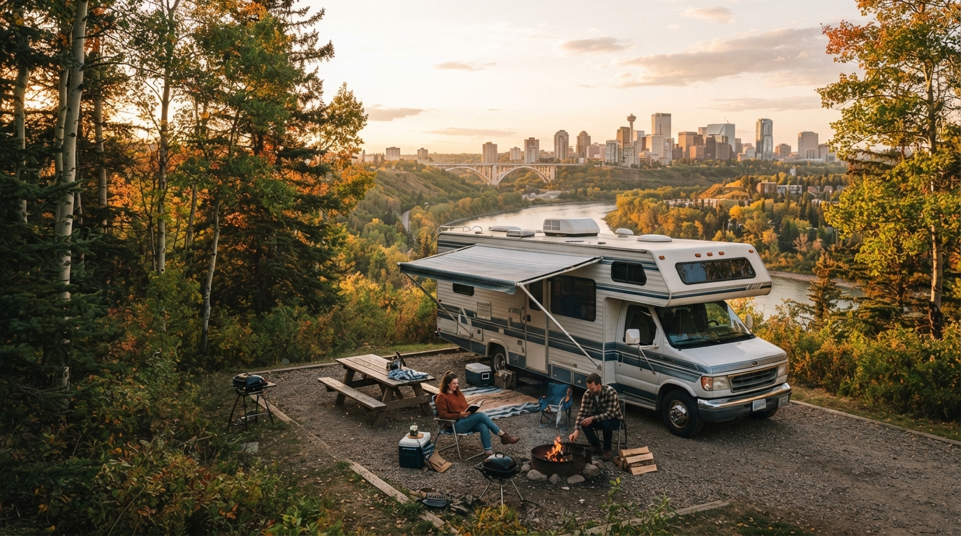 Edmonton to Toronto - Mountains, Falls & Open Roads — national park landscape