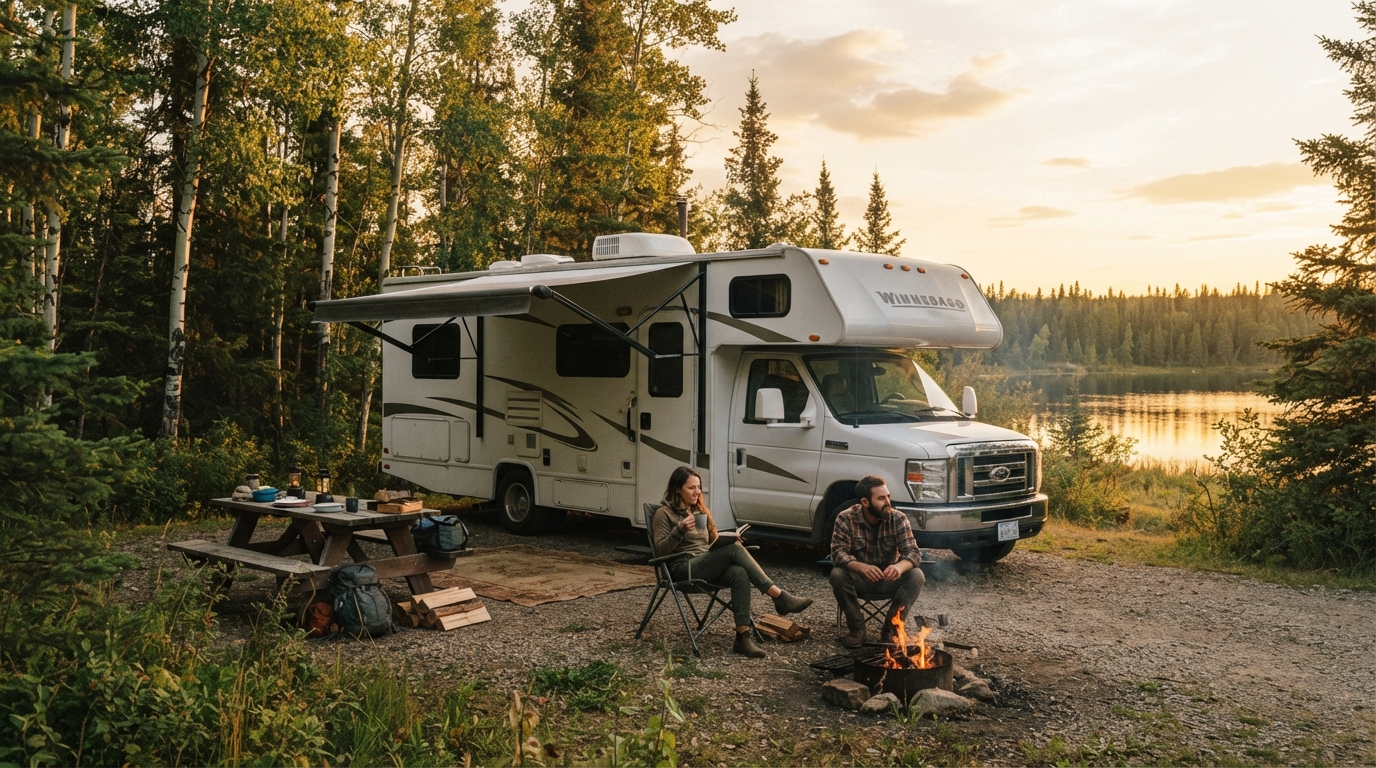 Edmonton Roundtrip - Rockies Mountains — national park landscape