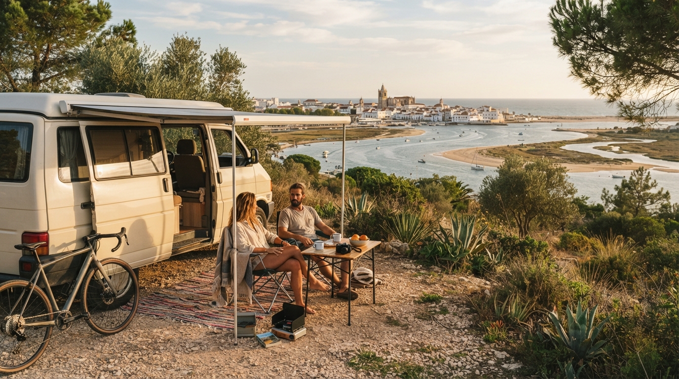 Faro Roundtrip - South Portugal & South Spain - Incuding. Algarve , Seville, Lisbon — Faro RV road trip landscape
