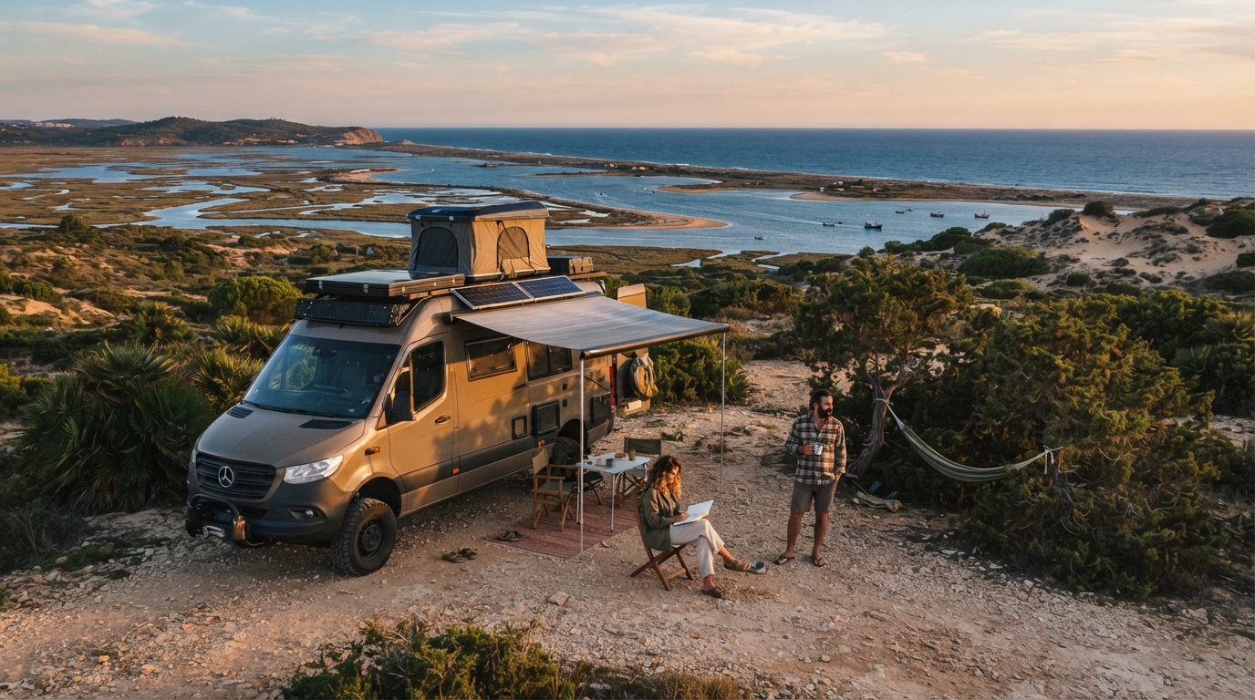 Faro Roundtrip - South Portugal & South Spain - Incuding. Algarve , Seville, Lisbon — national park landscape