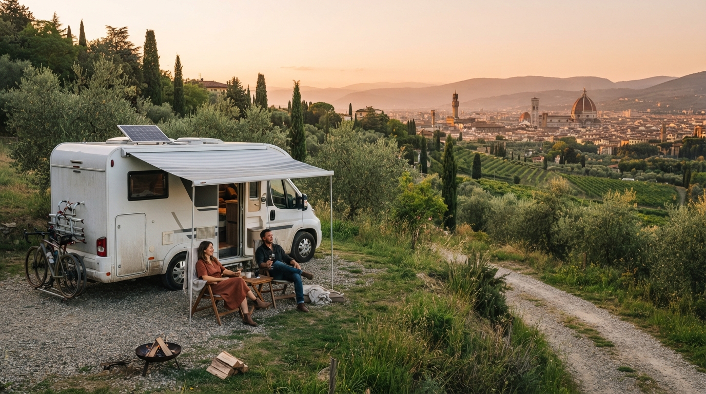 Florence Round Trip - Tuscan Valleys and the Riviera — national park landscape