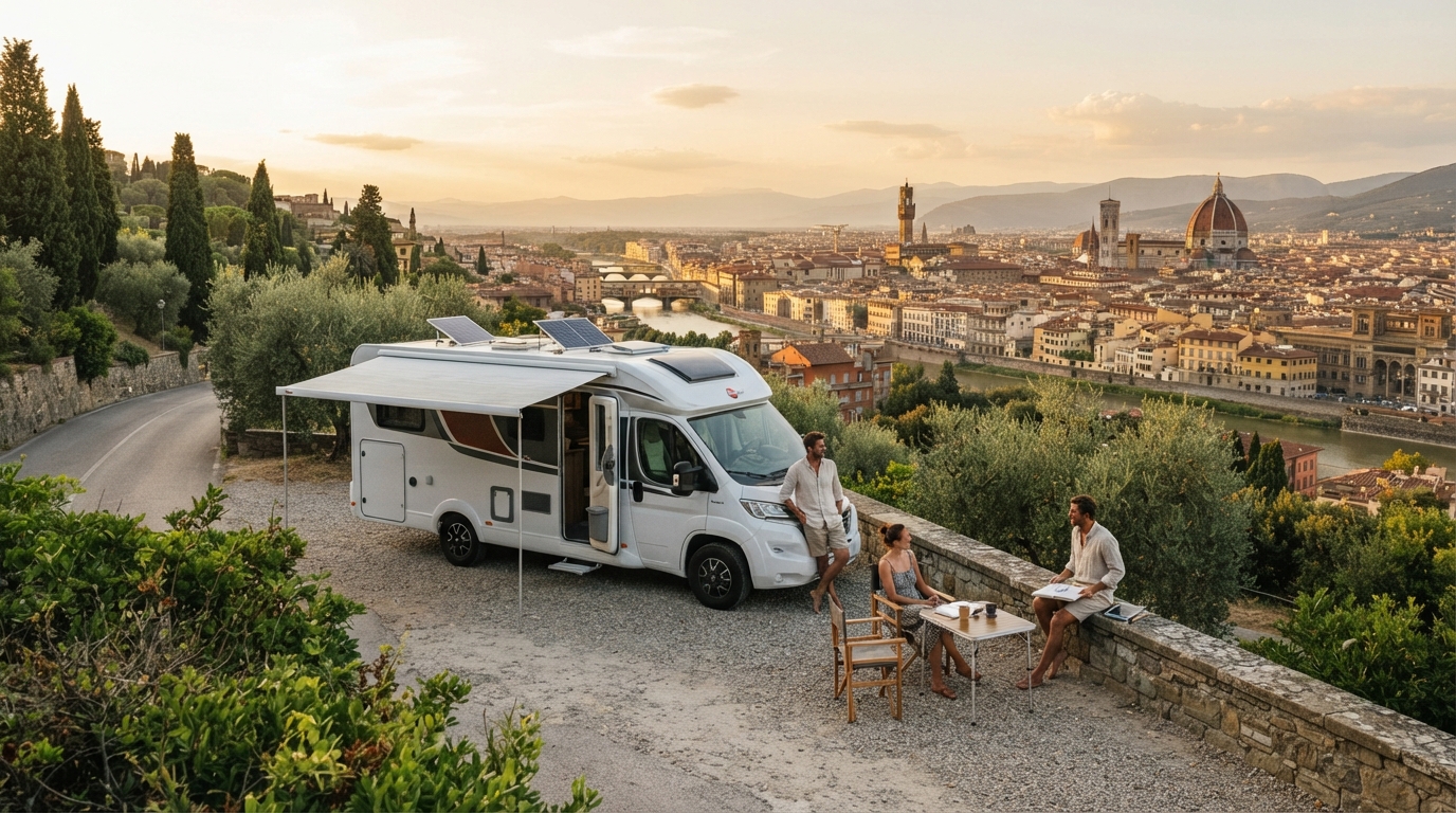 Florence Round Trip - Tuscan Valleys and the Riviera — Firenze travel scenery