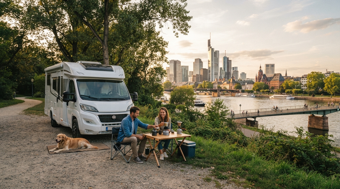 Frankfurt Roundtrip - North West -Exploring Germany, Belgium, and the Netherlands — Frankfurt RV road trip landscape
