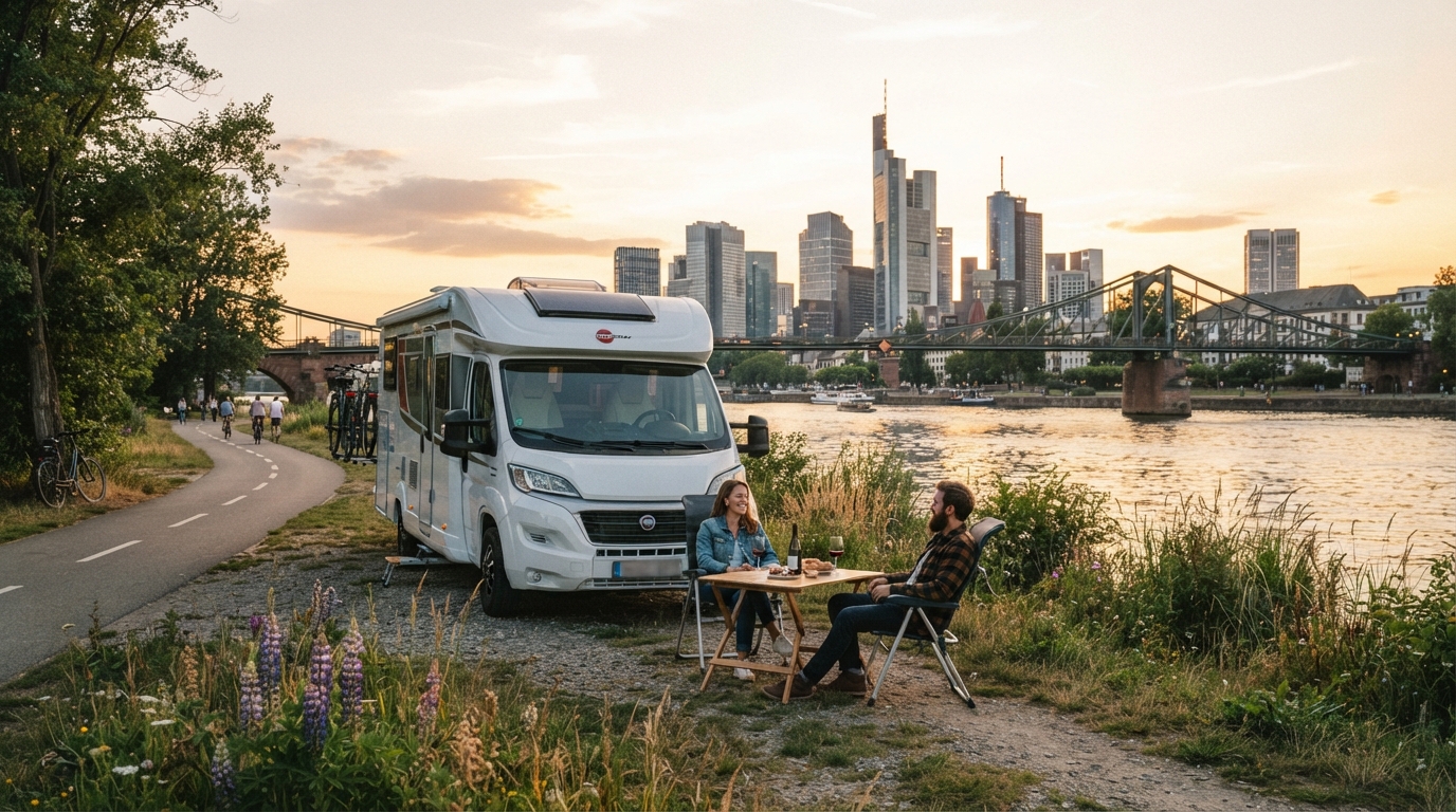 Frankfurt Roundtrip - North - Hesse, Nordrhein, Rheinland — Frankfurt RV road trip landscape