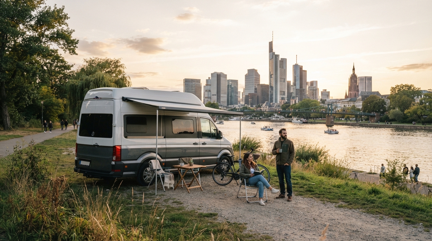 Frankfurt Round Trip - The Epic German Countryside Crossing — Frankfurt RV road trip landscape