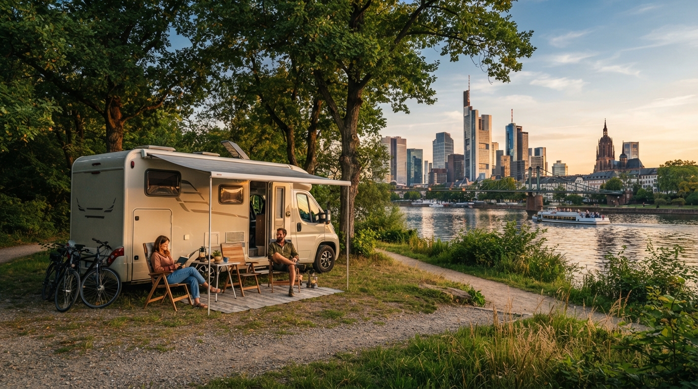 Frankfurt Roundtrip - North - Hesse, Nordrhein, Rheinland — Frankfurt scenic landscape