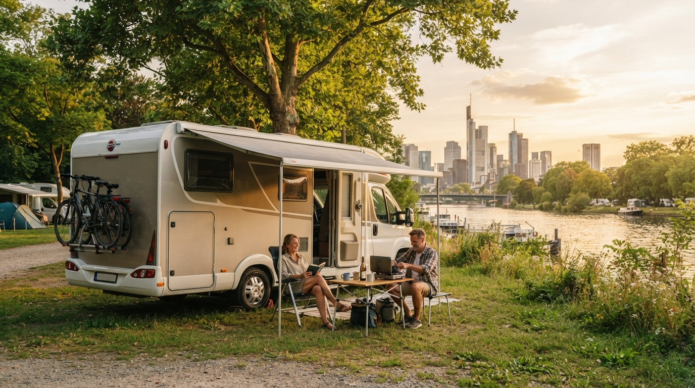 Frankfurt Roundtrip - South - Incl. Black Forest — campground with a motorhome