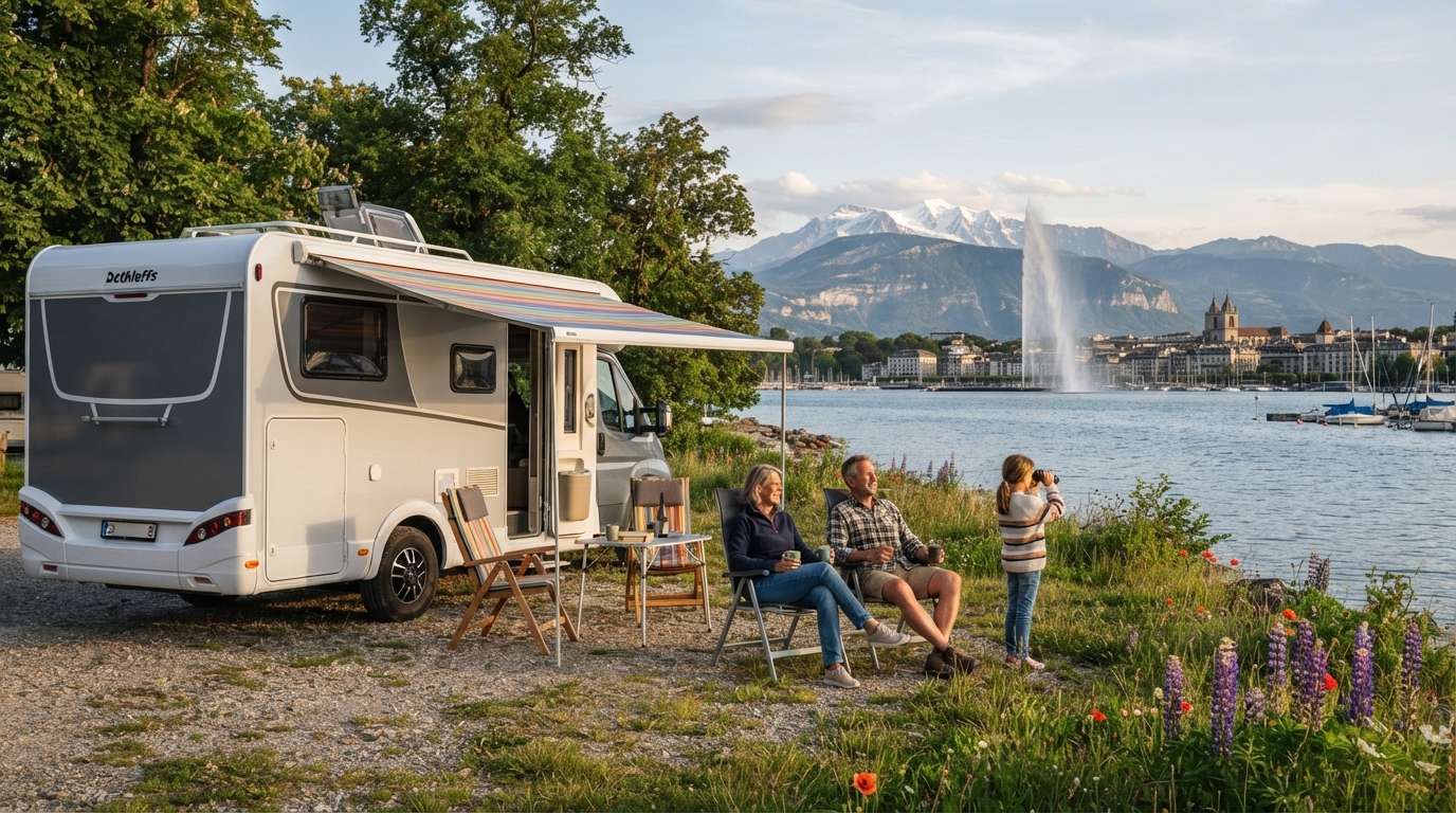 Geneva roundtrip - Alpine Dreams Adventure — Geneva RV road trip landscape
