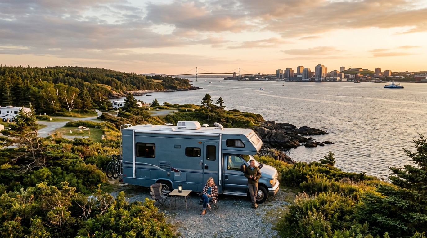 Halifax to Vancouver - Canada coast to coast - East to West — RV route map