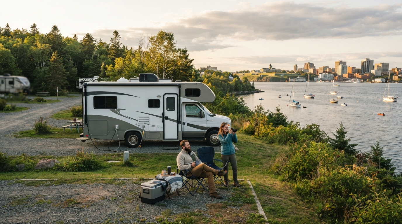 Halifax to Edmonton- Exploring Canada’s Soul: A 28-Day Campervan Loop from Coast to Crest — Halifax RV road trip landscape