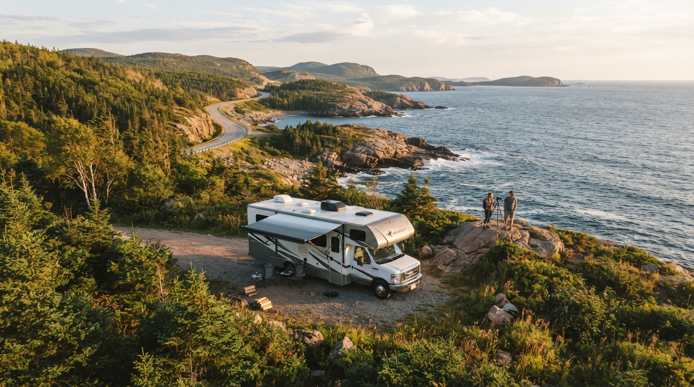 Halifax to Calgary - Cross-Country Motorhome Adventure — national park landscape