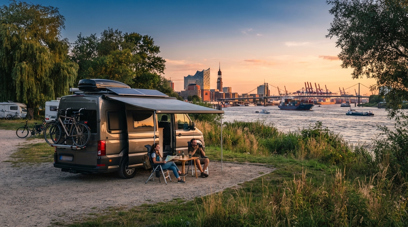 Hamburg Round Trip - The Wonders of Northern Germany — Hamburg RV road trip landscape