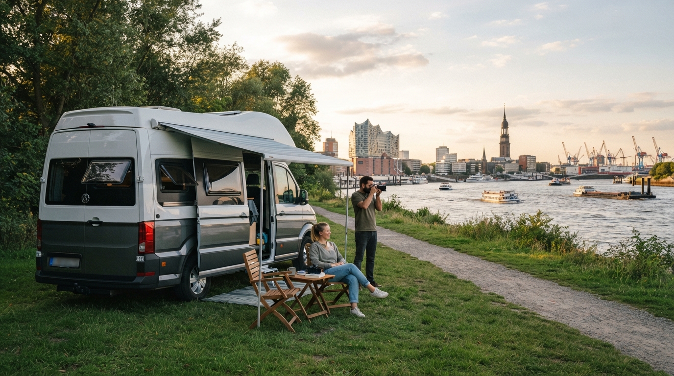 Hamburg Roundtrip - Northern Germany — Hamburg RV road trip landscape