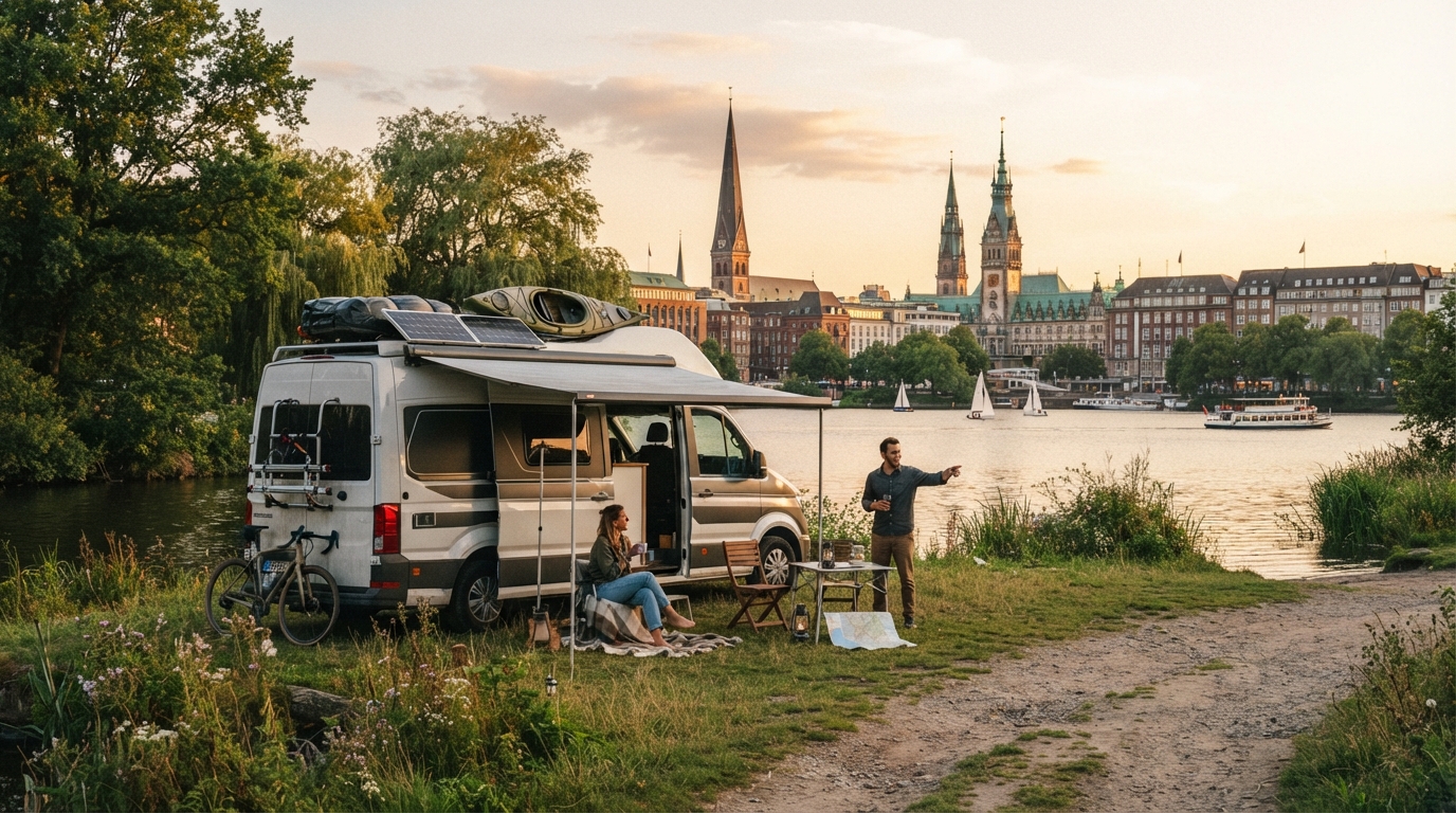 Hamburg Roundtrip - To Denmark & Norway — Hamburg scenic landscape