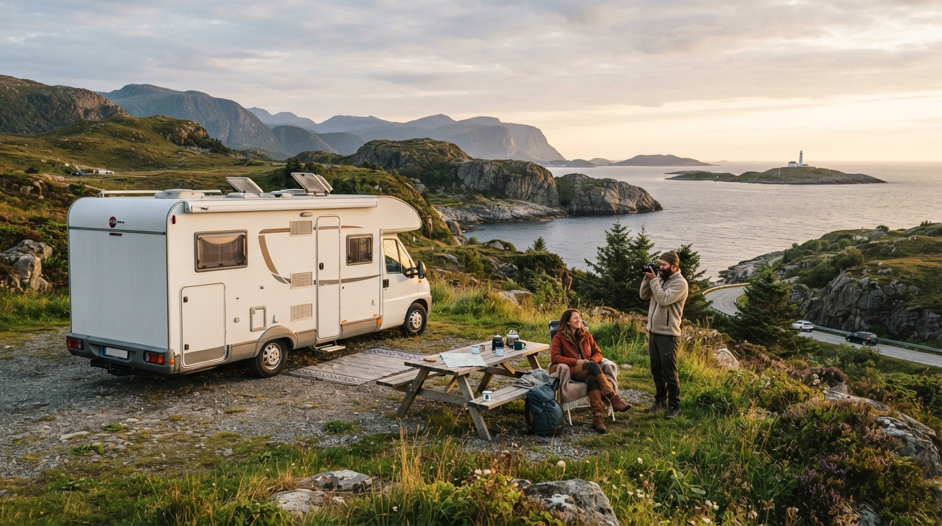 Haugesund Round trip - — Haugesund RV road trip landscape